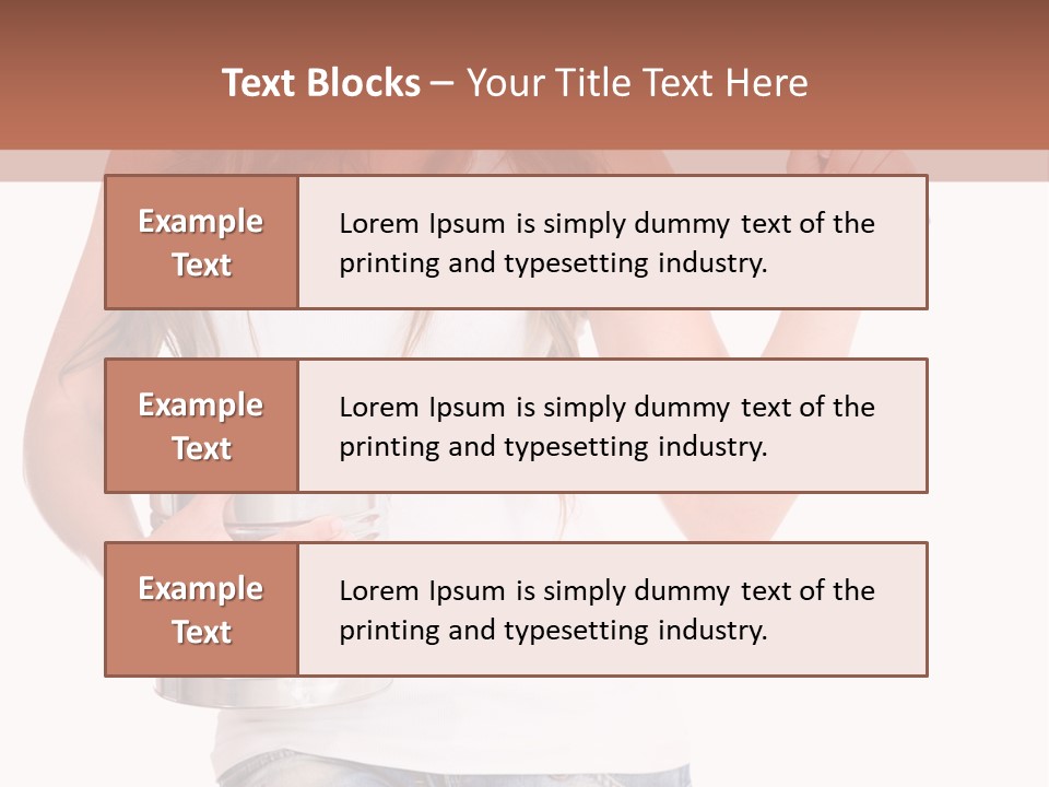 Person Young Decorator PowerPoint Template