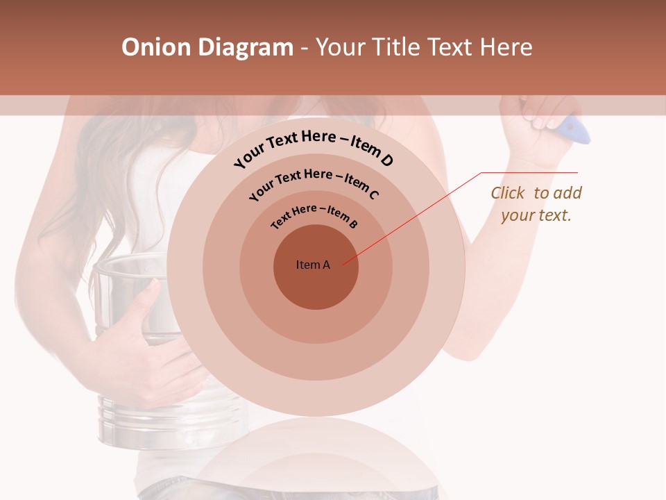 Person Young Decorator PowerPoint Template