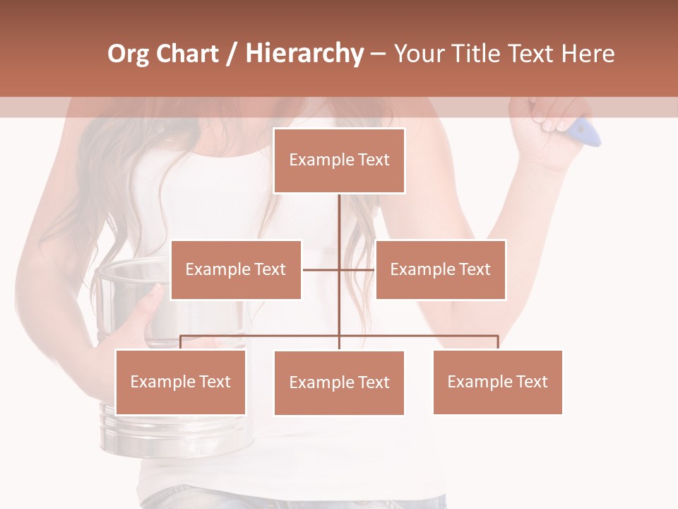 Person Young Decorator PowerPoint Template