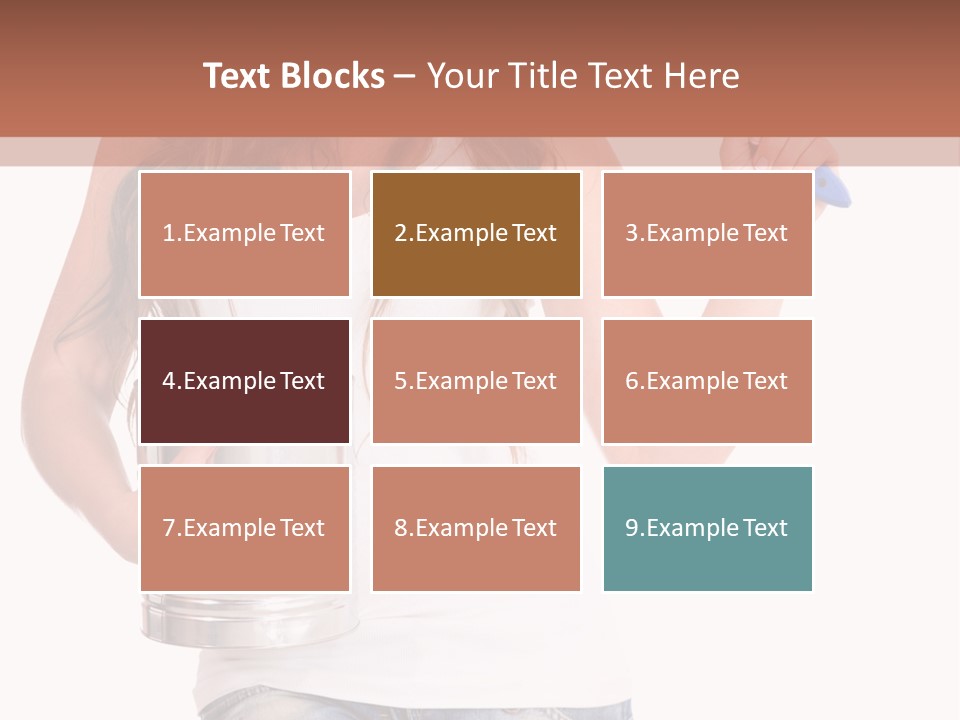 Person Young Decorator PowerPoint Template