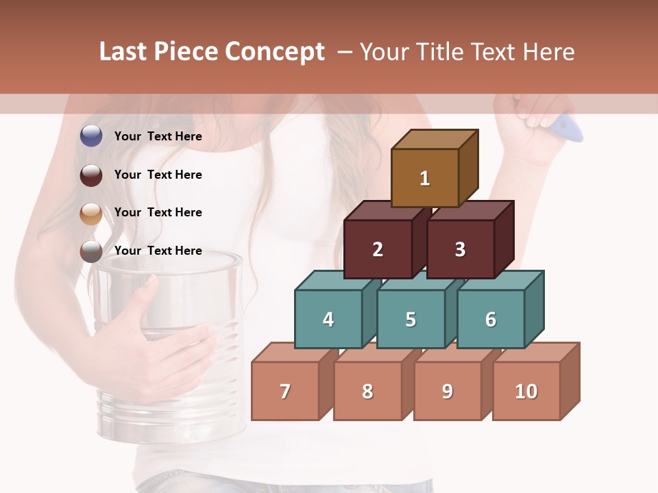 Person Young Decorator PowerPoint Template