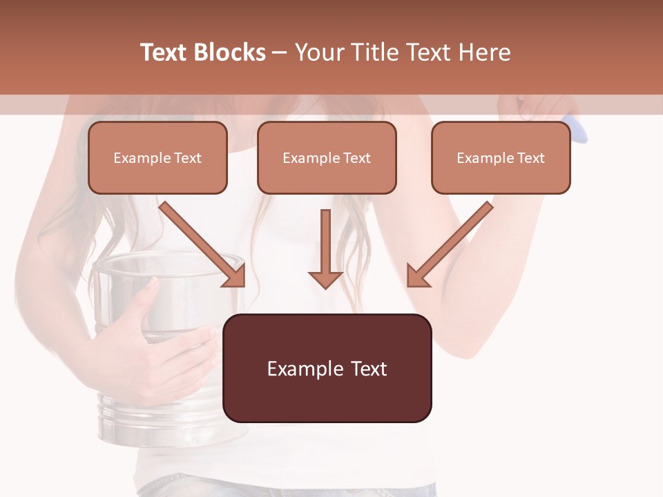 Person Young Decorator PowerPoint Template