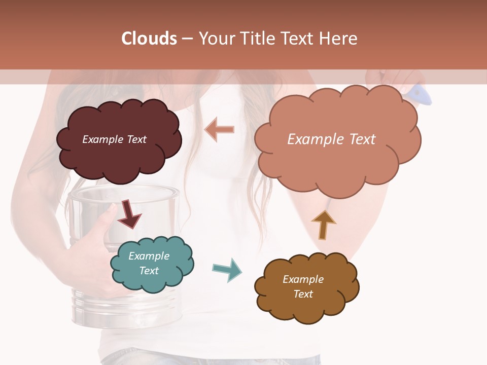 Person Young Decorator PowerPoint Template