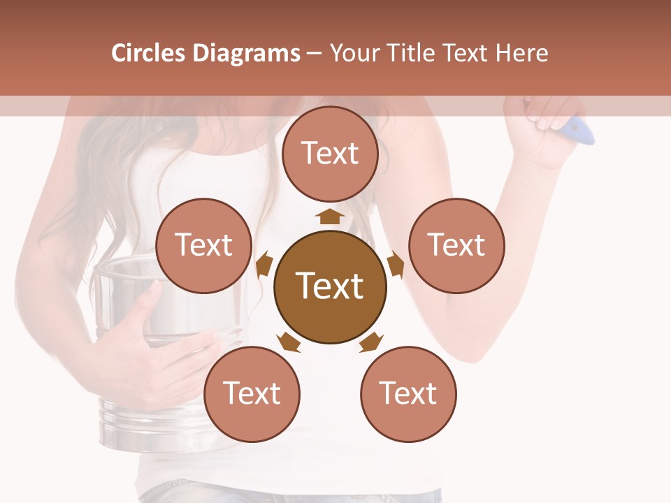 Person Young Decorator PowerPoint Template