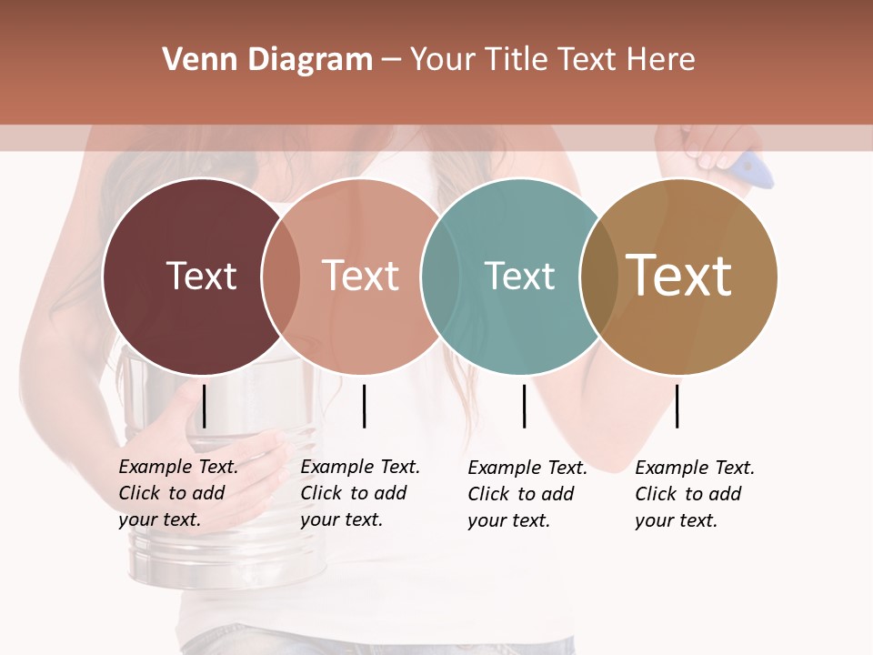 Person Young Decorator PowerPoint Template