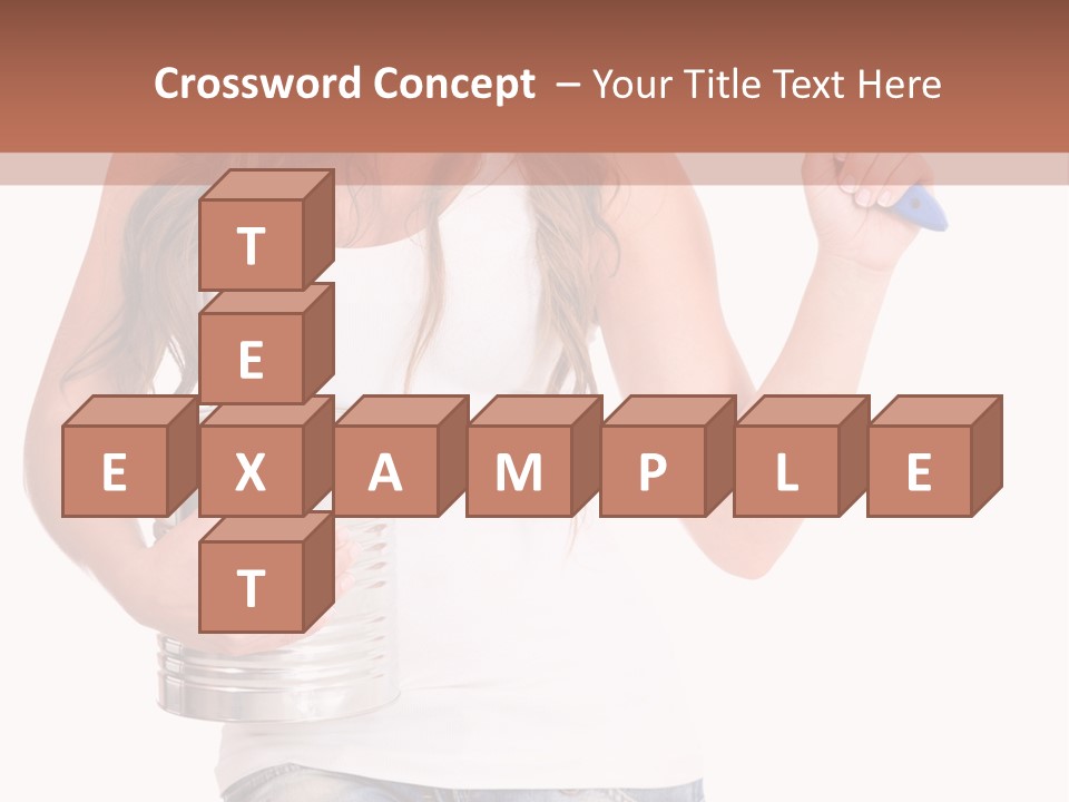 Person Young Decorator PowerPoint Template