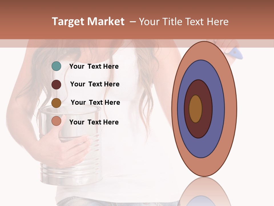 Person Young Decorator PowerPoint Template