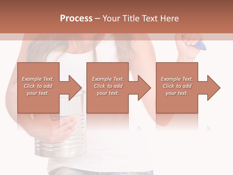 Person Young Decorator PowerPoint Template