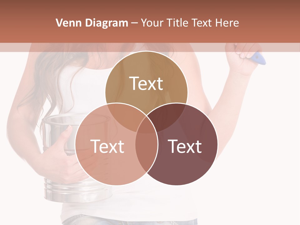 Person Young Decorator PowerPoint Template