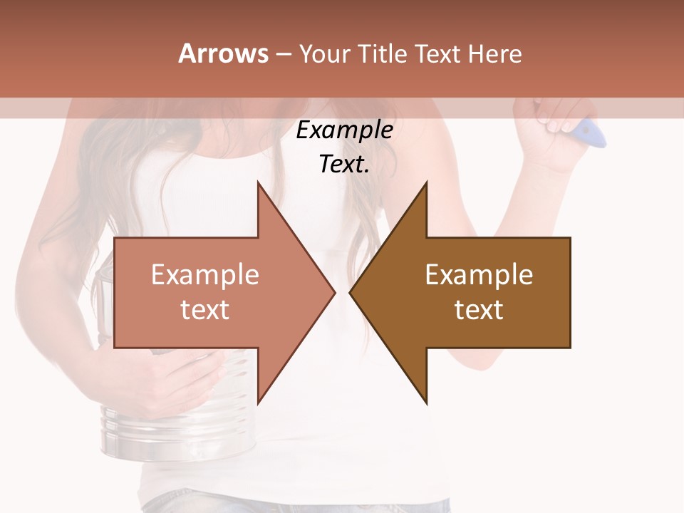 Person Young Decorator PowerPoint Template