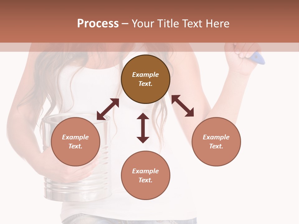 Person Young Decorator PowerPoint Template