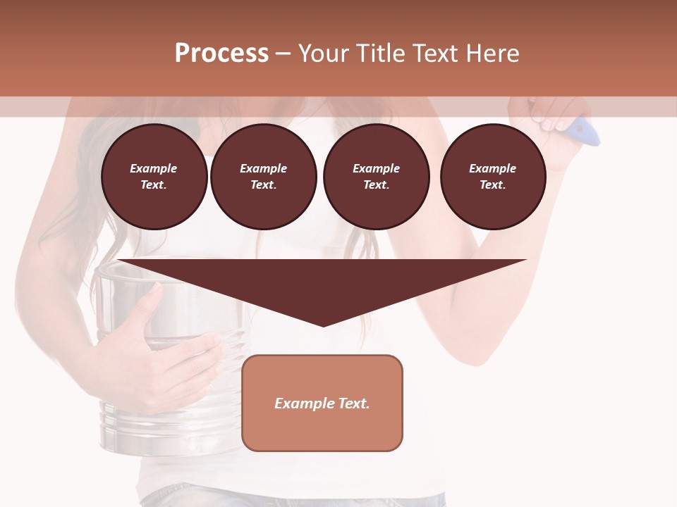 Person Young Decorator PowerPoint Template