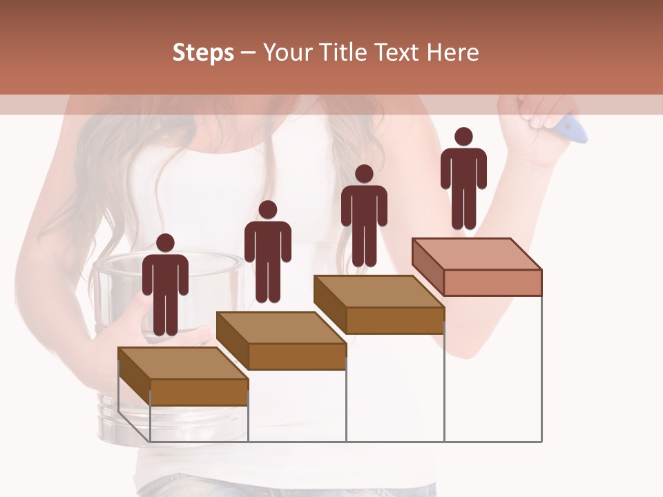 Person Young Decorator PowerPoint Template