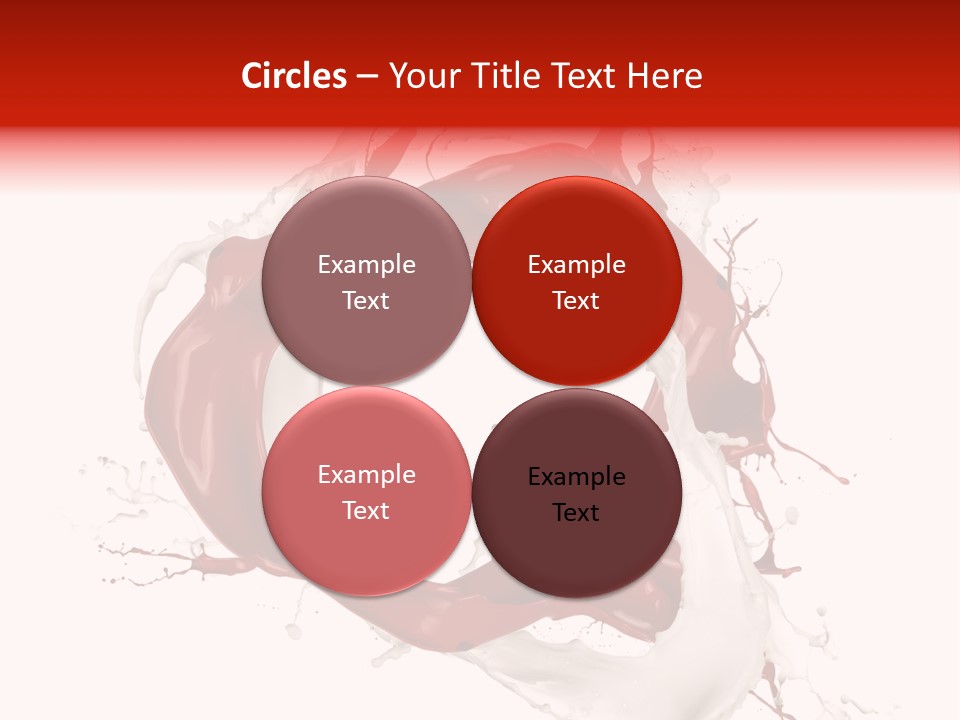 Breakfast Bubble Background Beverage Bottle Breakfast Brown Bubble Cacao C PowerPoint Template