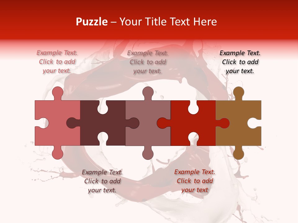 Breakfast Bubble Background Beverage Bottle Breakfast Brown Bubble Cacao C PowerPoint Template