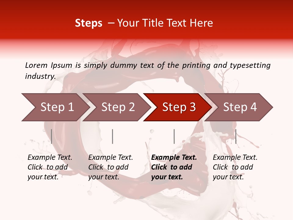 Breakfast Bubble Background Beverage Bottle Breakfast Brown Bubble Cacao C PowerPoint Template