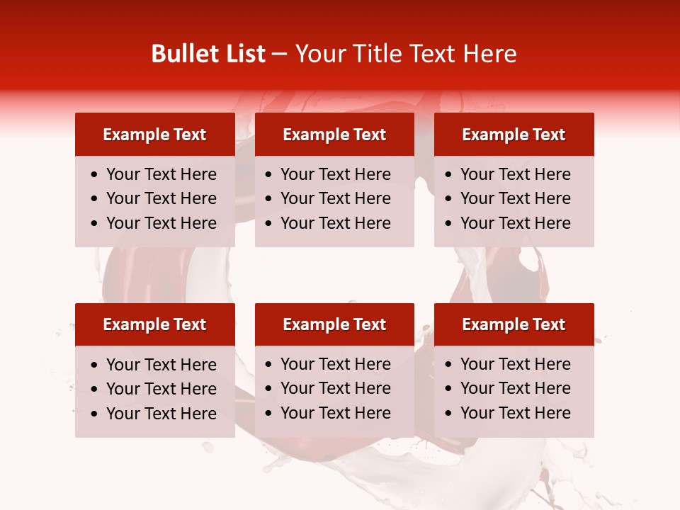 Breakfast Bubble Background Beverage Bottle Breakfast Brown Bubble Cacao C PowerPoint Template