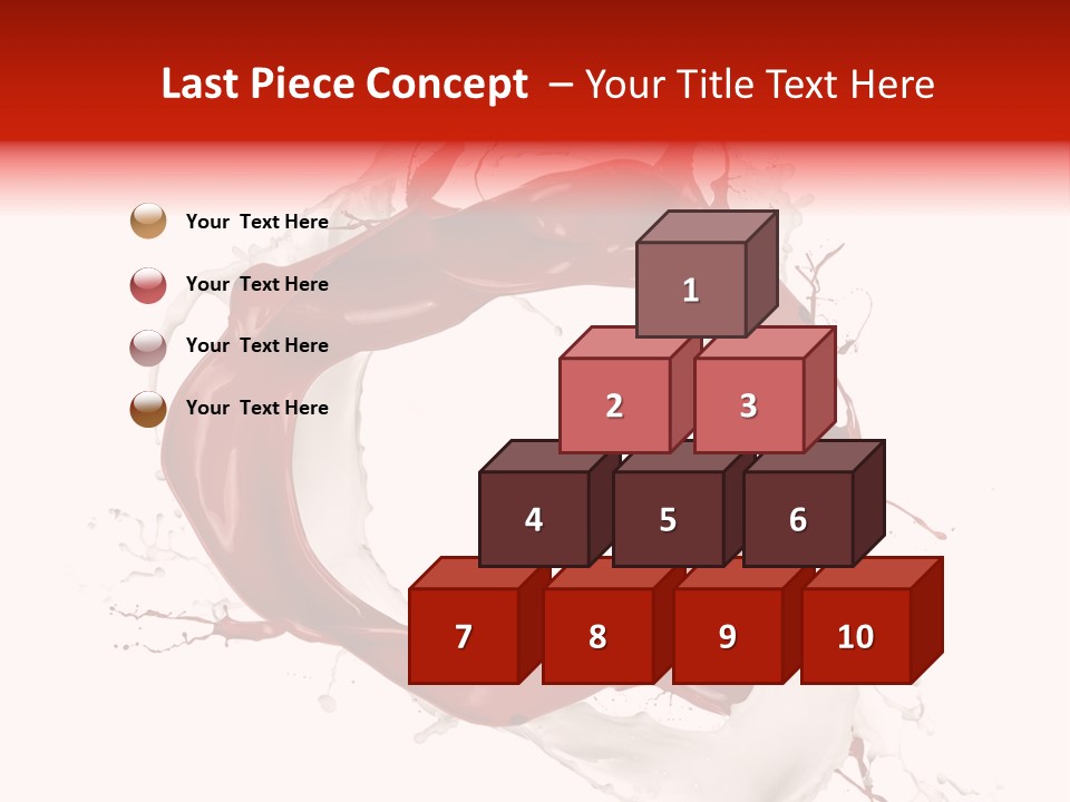 Breakfast Bubble Background Beverage Bottle Breakfast Brown Bubble Cacao C PowerPoint Template