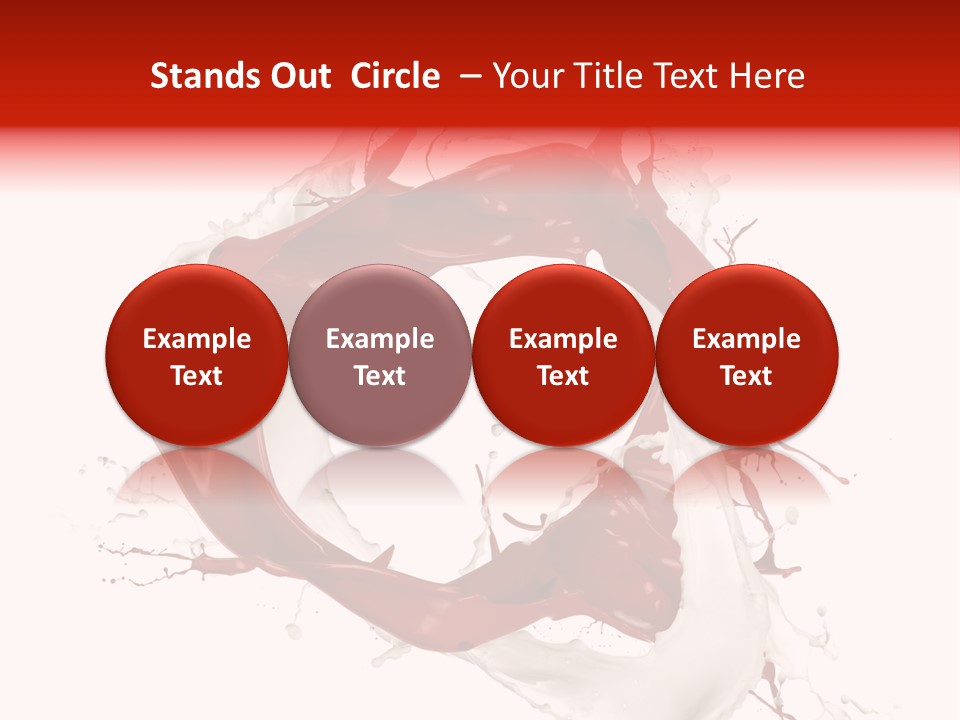 Breakfast Bubble Background Beverage Bottle Breakfast Brown Bubble Cacao C PowerPoint Template