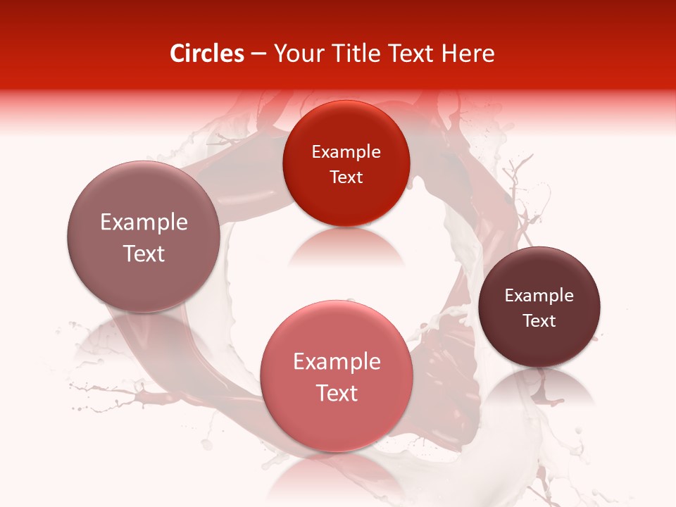 Breakfast Bubble Background Beverage Bottle Breakfast Brown Bubble Cacao C PowerPoint Template