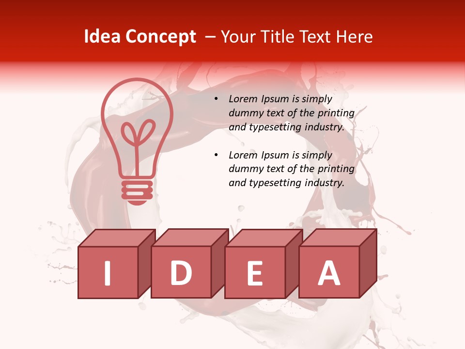 Breakfast Bubble Background Beverage Bottle Breakfast Brown Bubble Cacao C PowerPoint Template