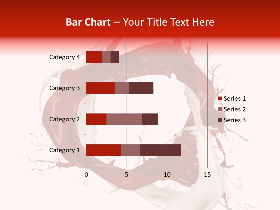 Breakfast Bubble Background Beverage Bottle Breakfast Brown Bubble Cacao C PowerPoint Template