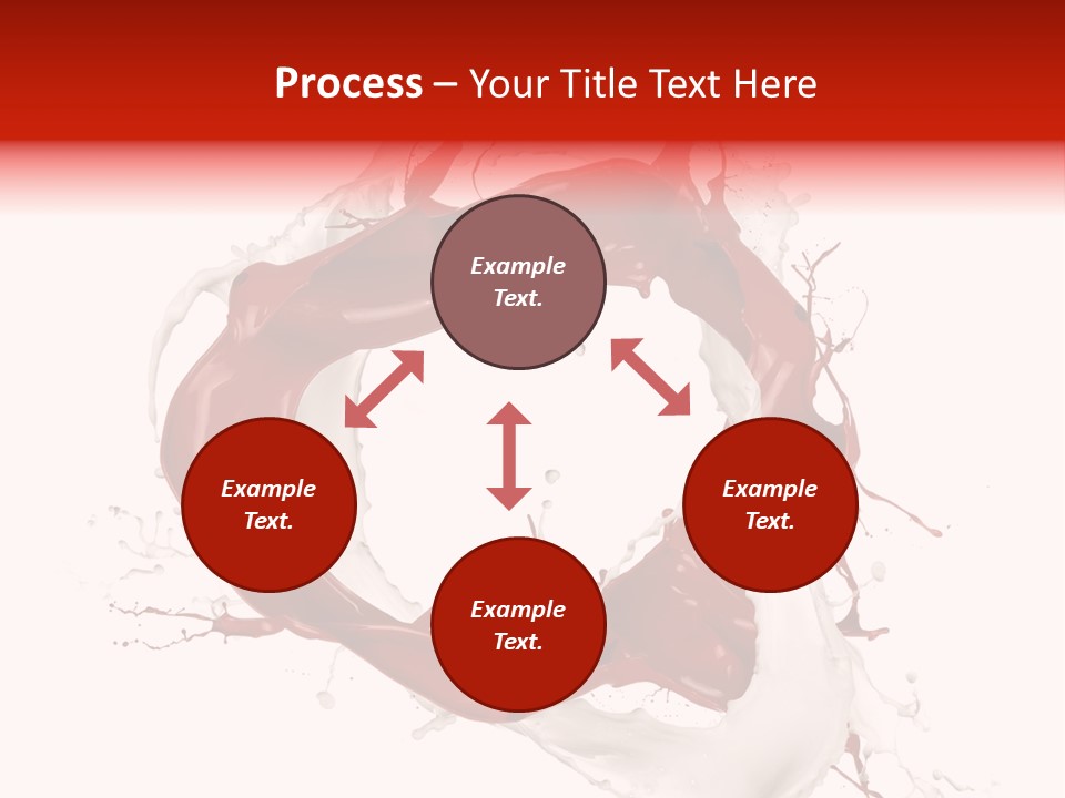 Breakfast Bubble Background Beverage Bottle Breakfast Brown Bubble Cacao C PowerPoint Template