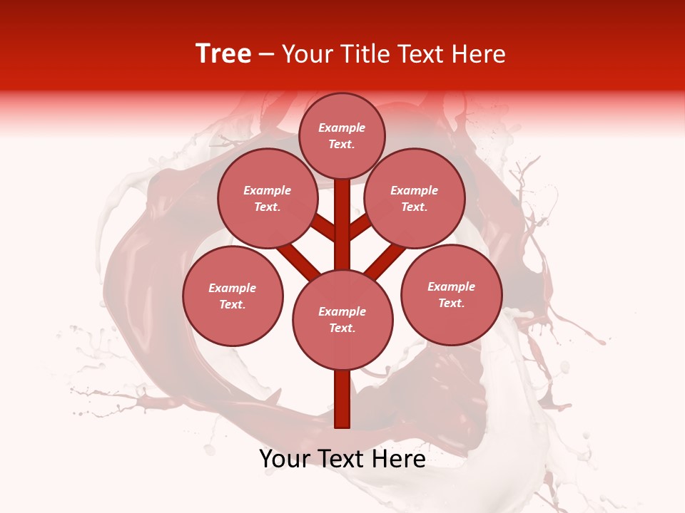 Breakfast Bubble Background Beverage Bottle Breakfast Brown Bubble Cacao C PowerPoint Template