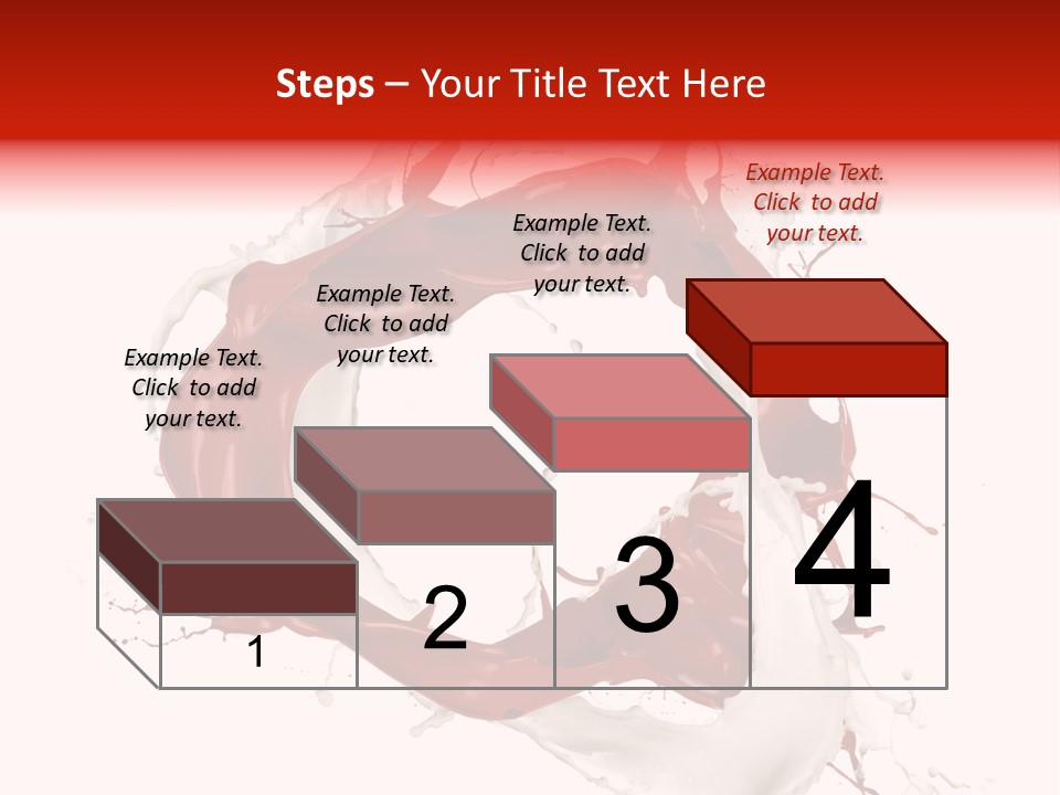 Breakfast Bubble Background Beverage Bottle Breakfast Brown Bubble Cacao C PowerPoint Template