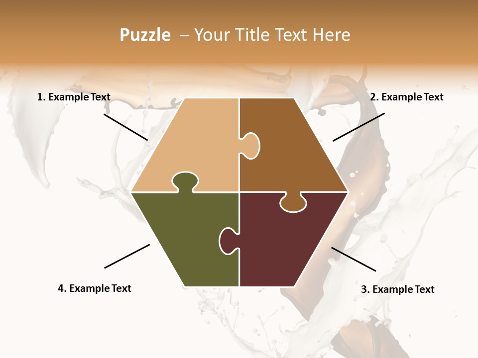 Milk White Dairy PowerPoint Template