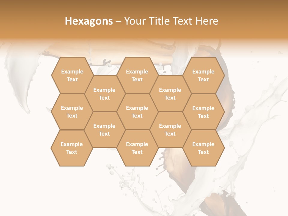 Milk White Dairy PowerPoint Template