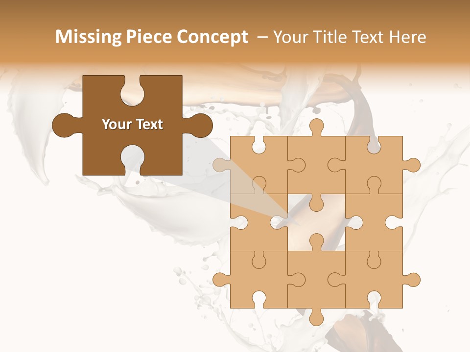 Milk White Dairy PowerPoint Template