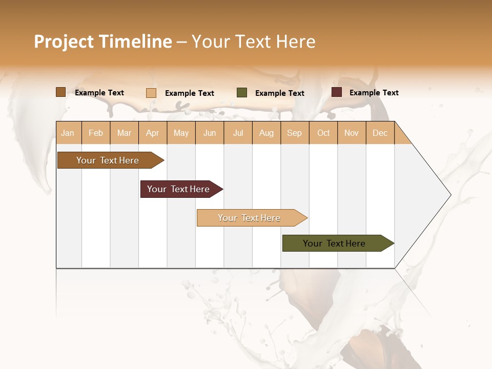Milk White Dairy PowerPoint Template