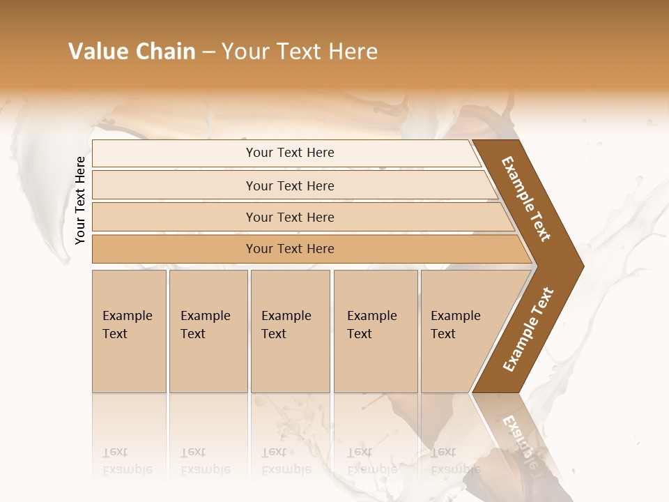 Milk White Dairy PowerPoint Template