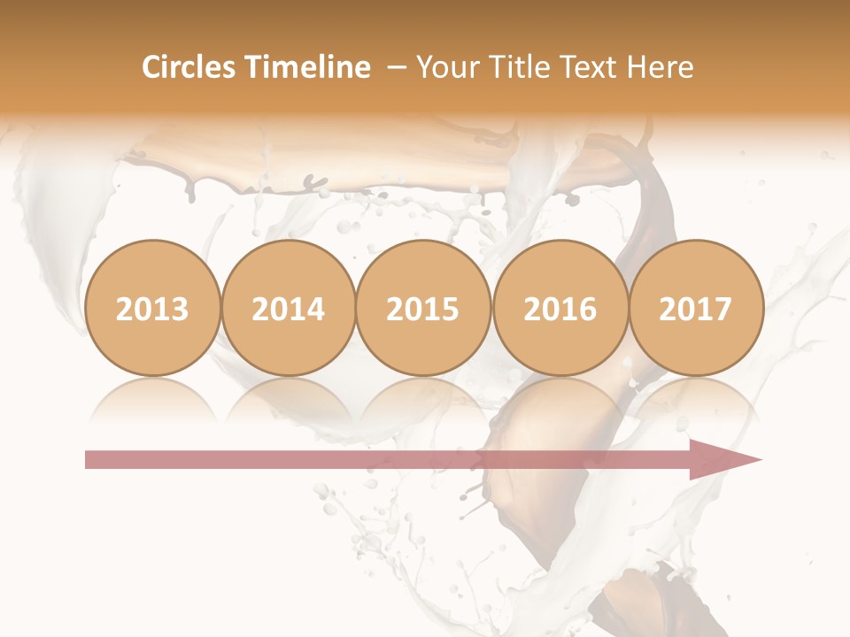 Milk White Dairy PowerPoint Template