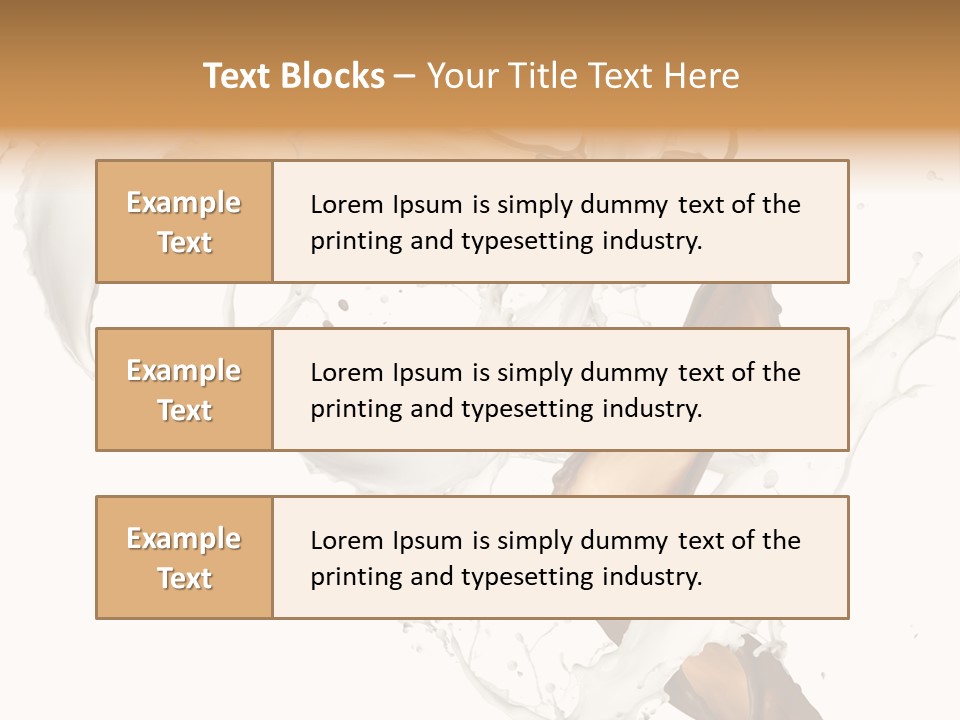 Milk White Dairy PowerPoint Template