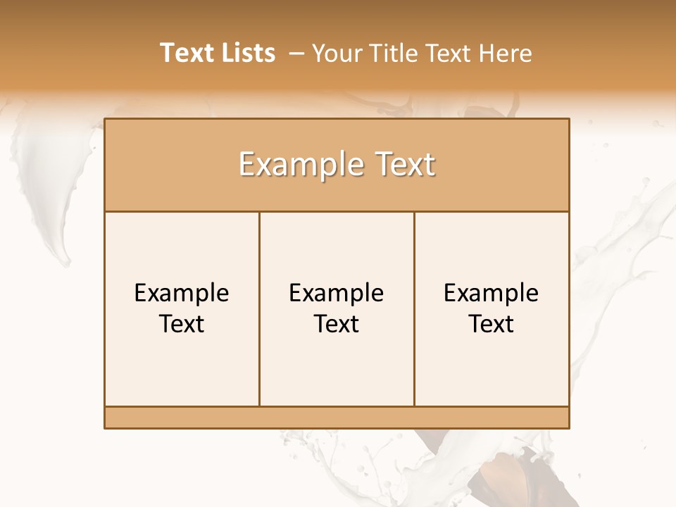 Milk White Dairy PowerPoint Template