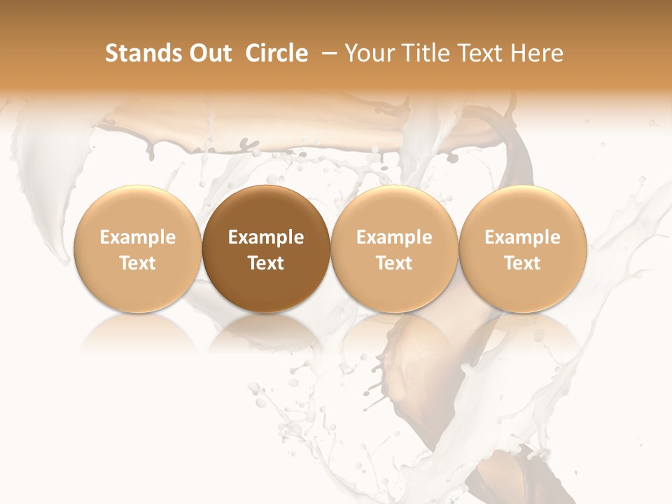 Milk White Dairy PowerPoint Template