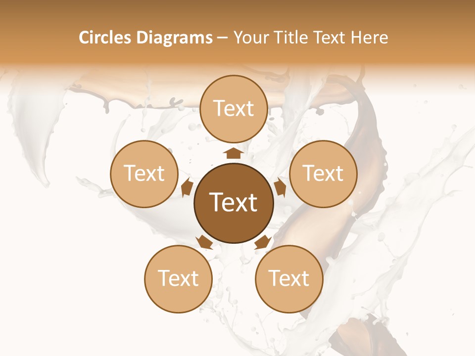 Milk White Dairy PowerPoint Template