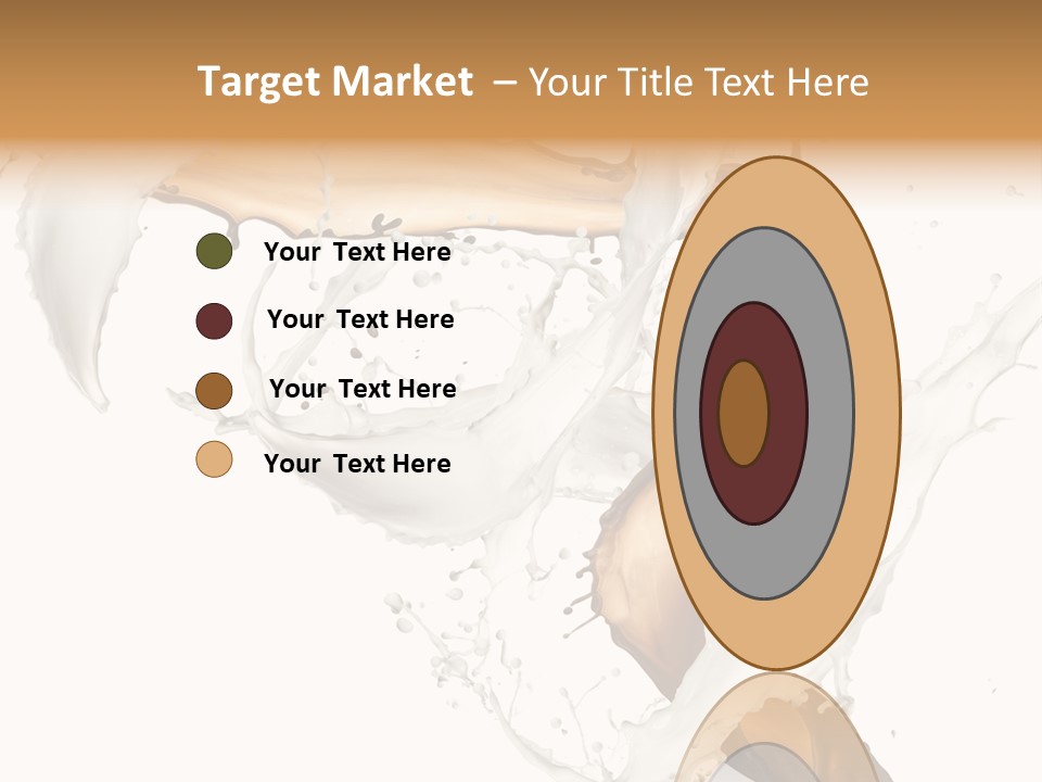 Milk White Dairy PowerPoint Template