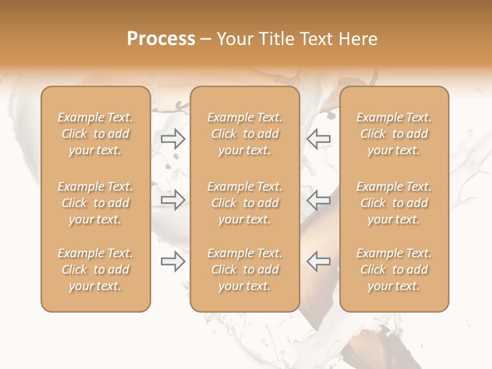 Milk White Dairy PowerPoint Template