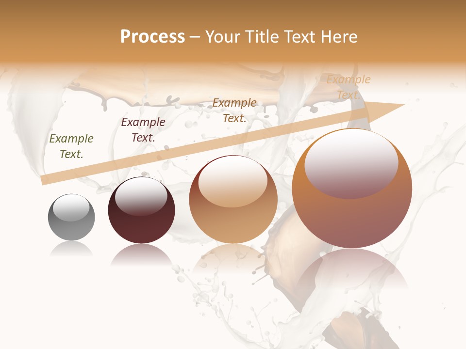 Milk White Dairy PowerPoint Template