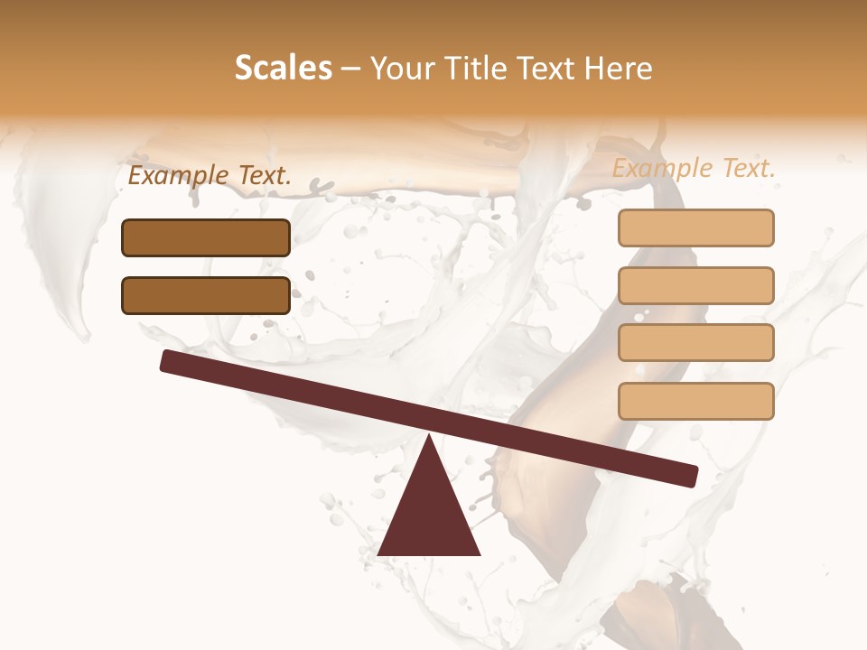 Milk White Dairy PowerPoint Template