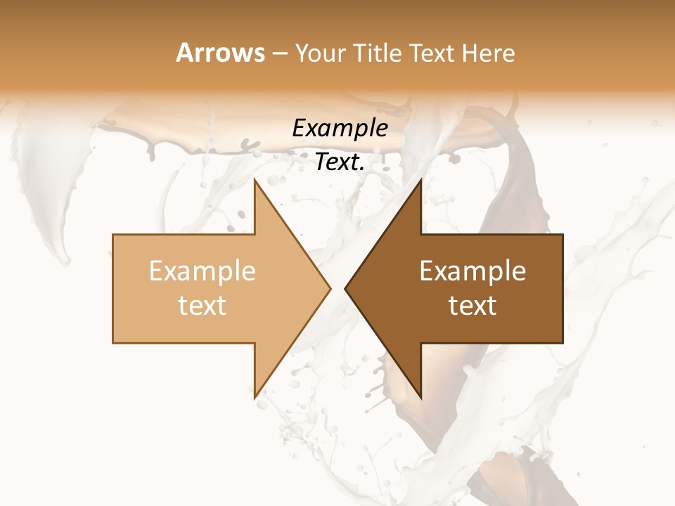 Milk White Dairy PowerPoint Template