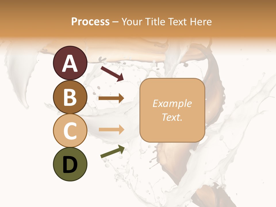 Milk White Dairy PowerPoint Template