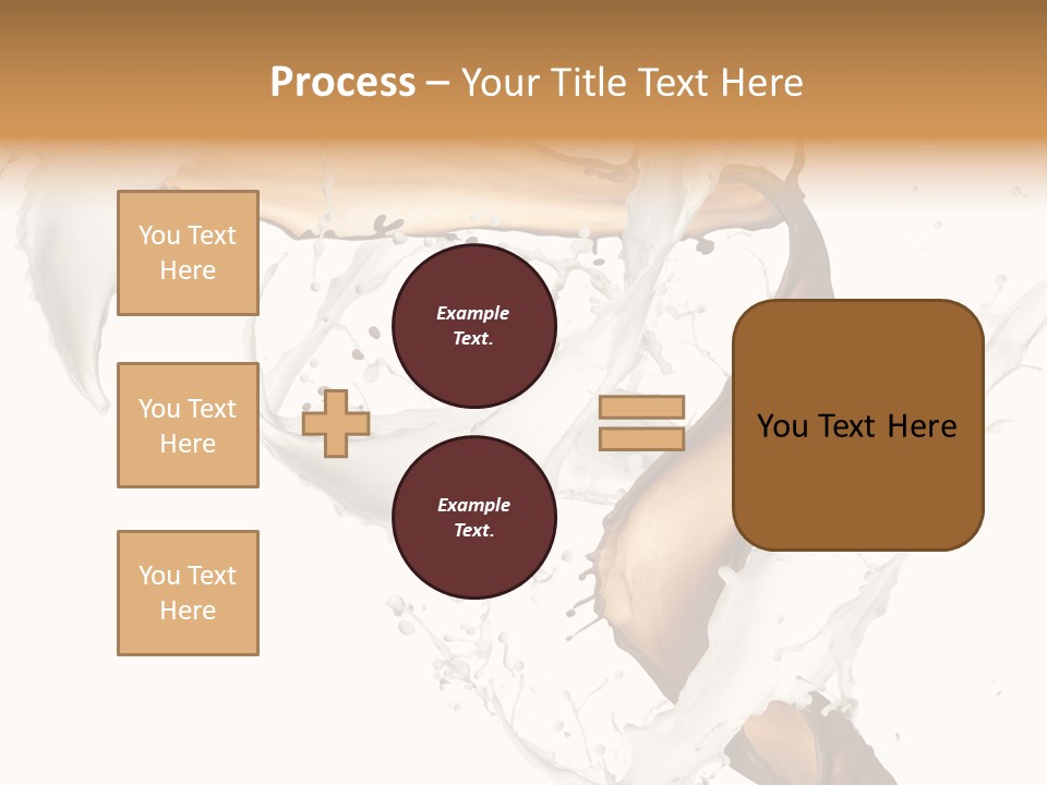 Milk White Dairy PowerPoint Template