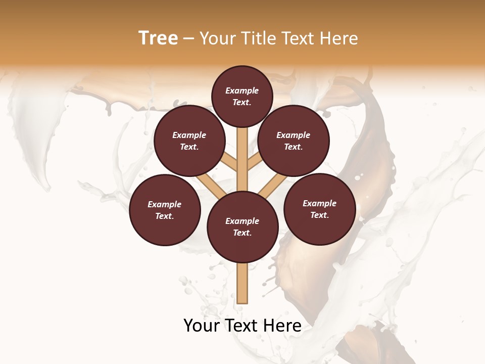 Milk White Dairy PowerPoint Template