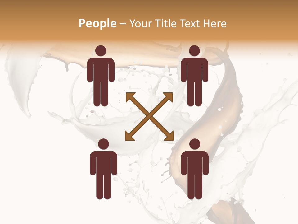 Milk White Dairy PowerPoint Template