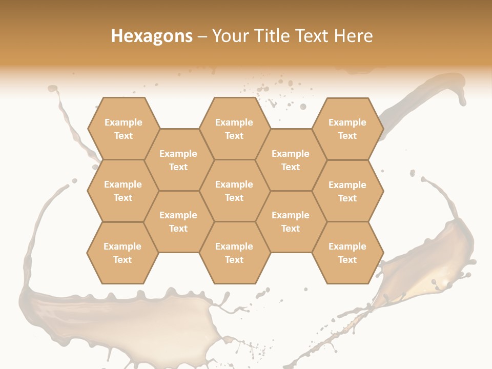 Spray Nutrition Ice PowerPoint Template