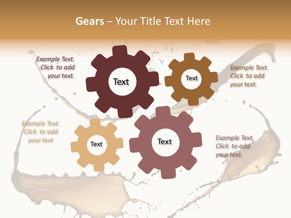 Spray Nutrition Ice PowerPoint Template